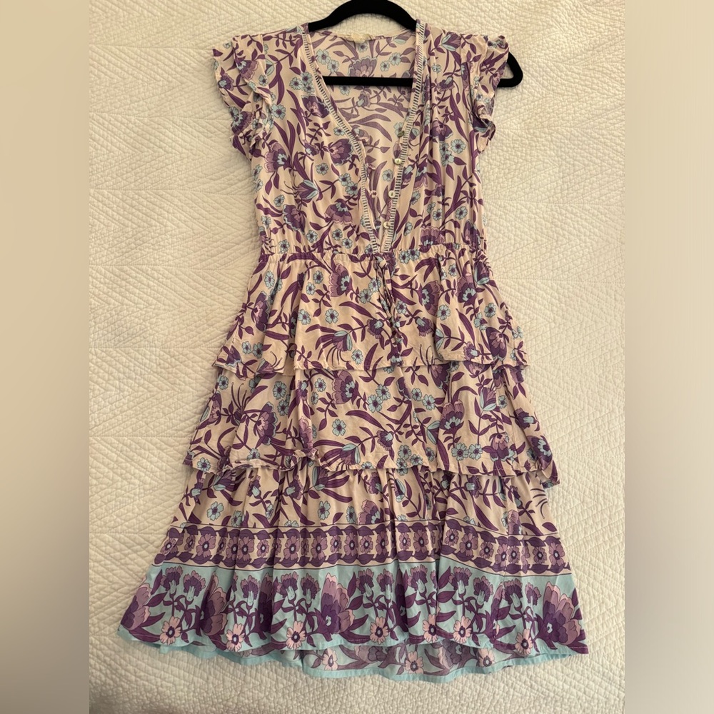 Floral Summer Dress-Size Small